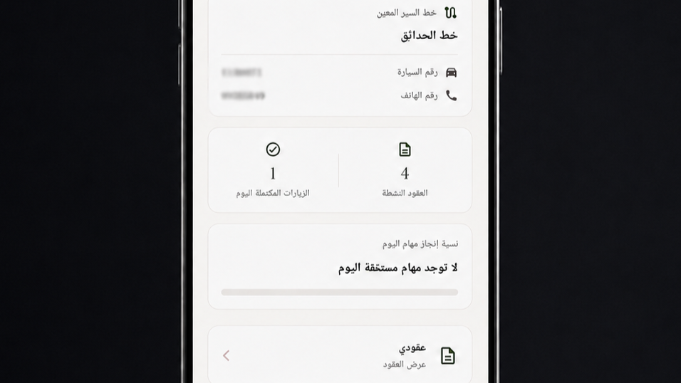 تطبيق المشرفين